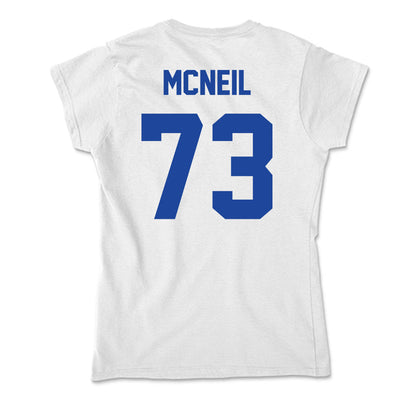 Georgia State - NCAA Football : Maleek McNeil - Soft Style Women’s T-Shirt-1
