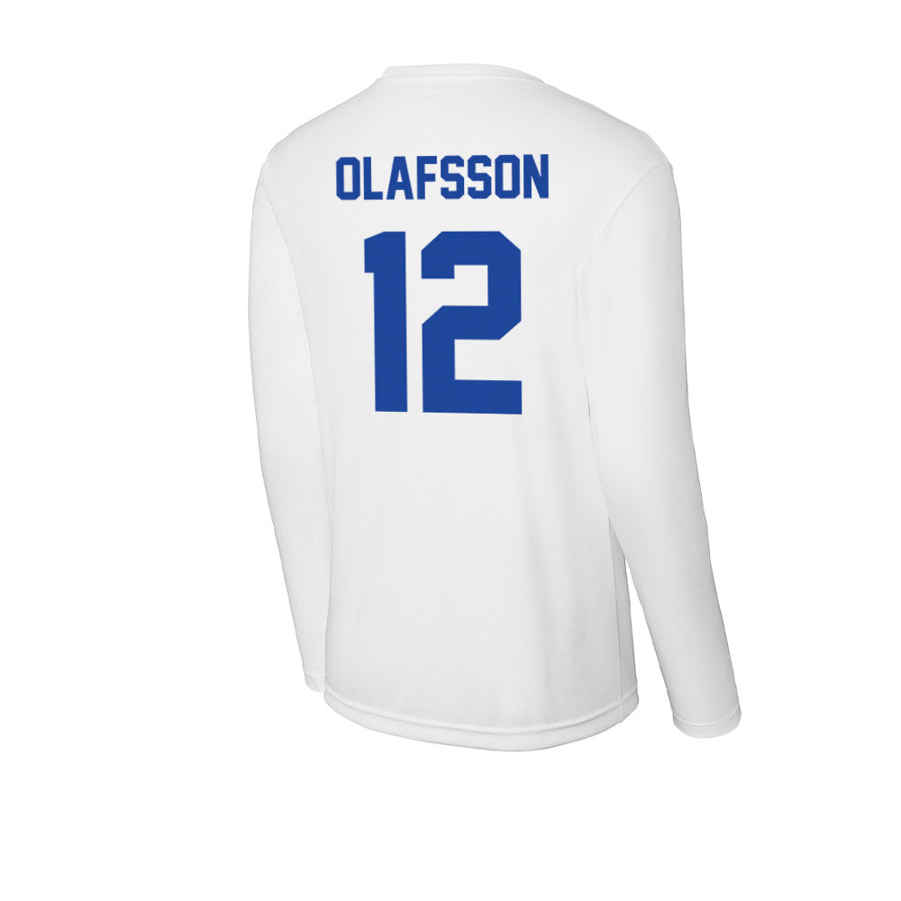 Georgia State - NCAA Football : Jadon Olafsson - Activewear Long Sleeve T-Shirt-1