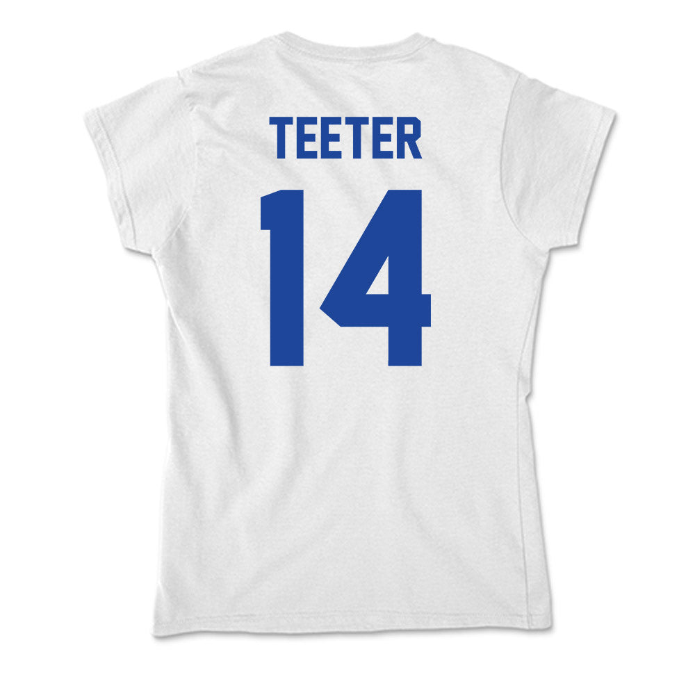 Georgia State - NCAA Football : Christian Teeter - Soft Style Women’s T-Shirt-1