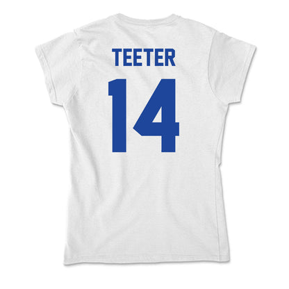 Georgia State - NCAA Football : Christian Teeter - Soft Style Women’s T-Shirt-1