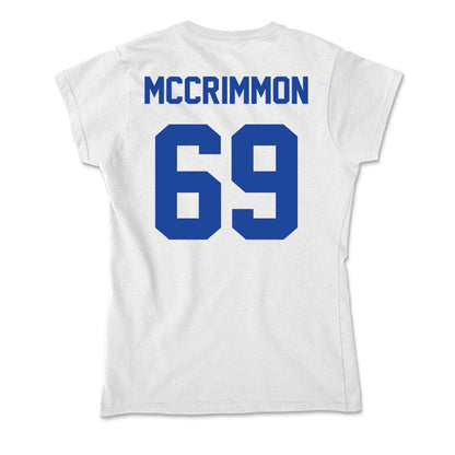 Georgia State - NCAA Football : Jeremiah McCrimmon - Soft Style Women’s T-Shirt-1