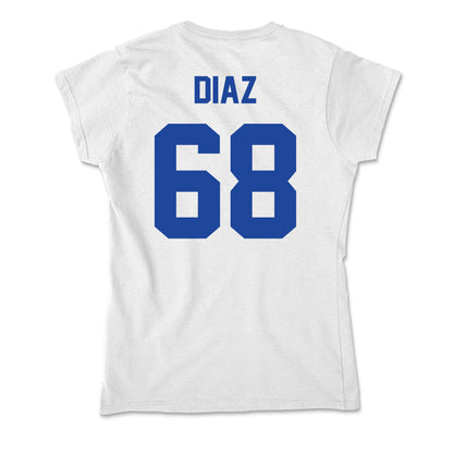 Georgia State - NCAA Football : Peter Diaz - Soft Style Women’s T-Shirt-1