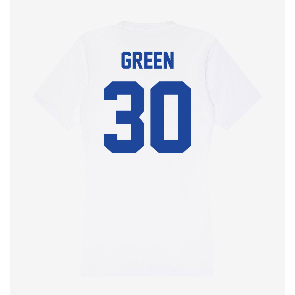 Georgia State - NCAA Football : Ryan Green - Women's V-Neck T-Shirt-1