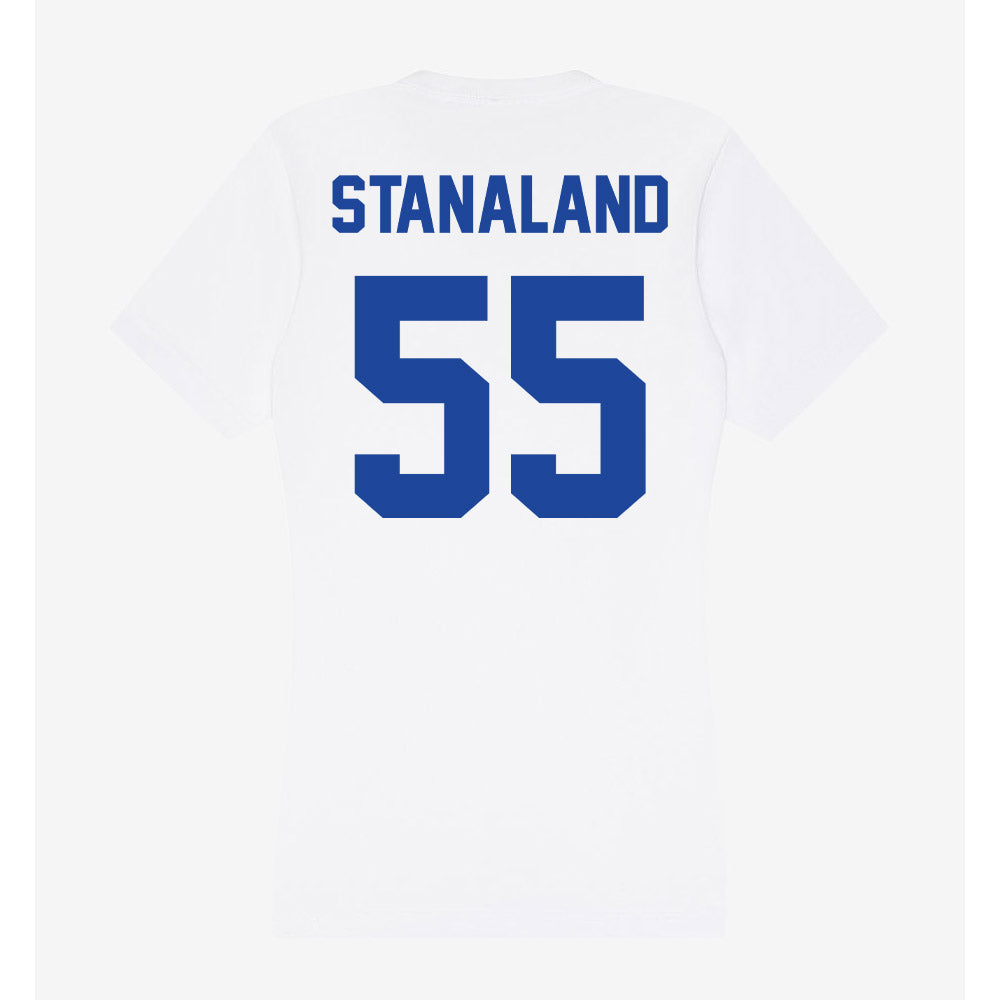 Georgia State - NCAA Football : Gage Stanaland - Women's V-Neck T-Shirt-1