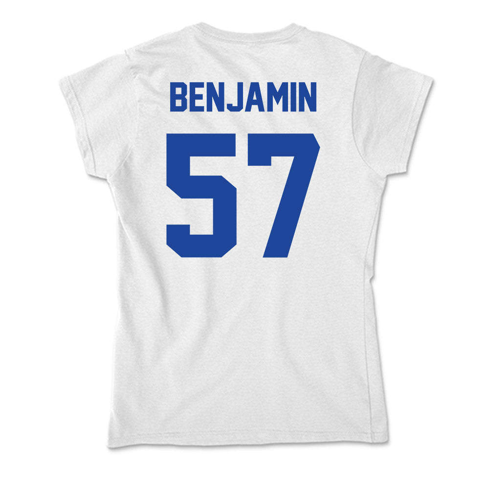 Georgia State - NCAA Football : KaDorian Benjamin - Soft Style Women’s T-Shirt-1