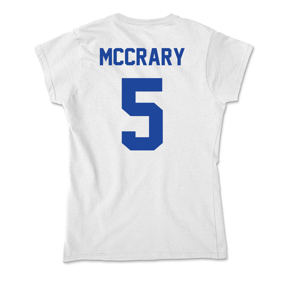 Georgia State - NCAA Football : Lanear Mccrary - Soft Style Women’s T-Shirt-1