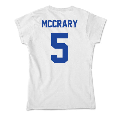 Georgia State - NCAA Football : Lanear Mccrary - Soft Style Women’s T-Shirt-1