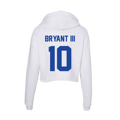 Georgia State - NCAA Football : Henry Bryant III - Women's Crop Fleece Hoodie-1