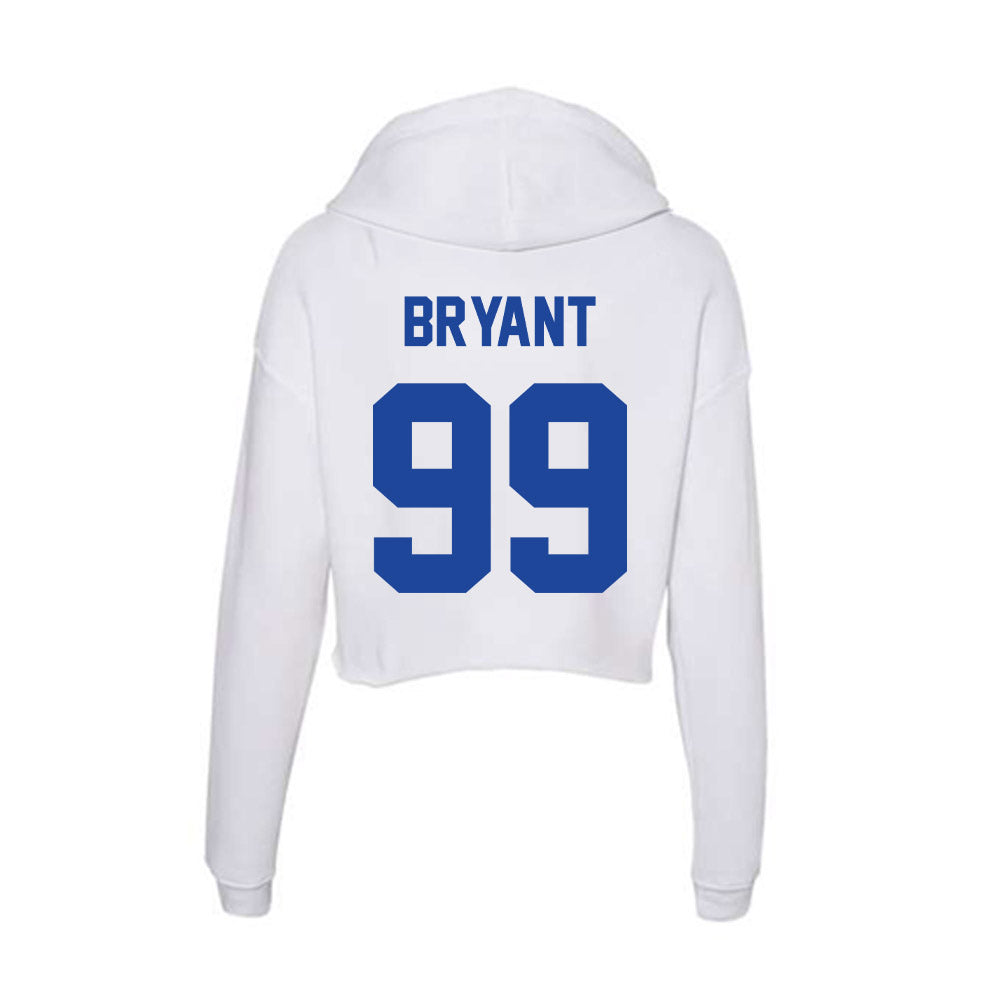 Georgia State - NCAA Baseball : Parker Bryant - Women's Crop Fleece Hoodie-1