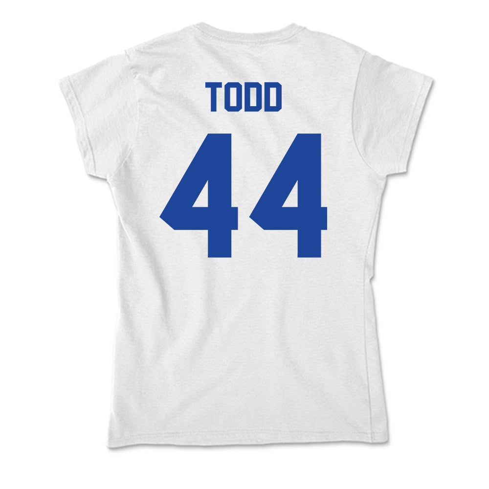 Georgia State - NCAA Baseball : Niall Todd - Soft Style Women’s T-Shirt-1