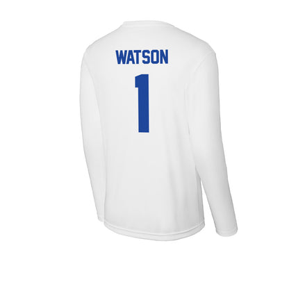 Georgia State - NCAA Football : Kenyatta Watson - Performance Long Sleeve T-Shirt-1