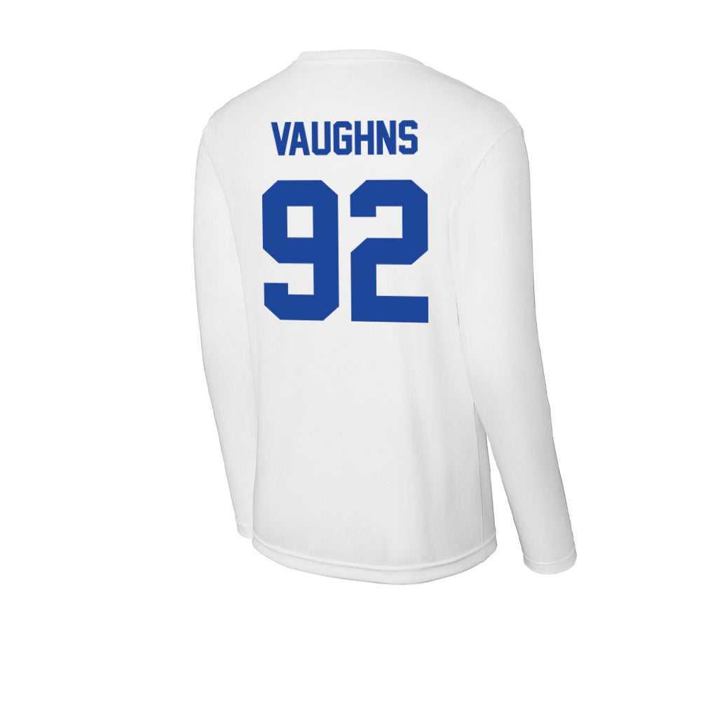Georgia State - NCAA Football : AJ Vaughns - Activewear Long Sleeve T-Shirt-1