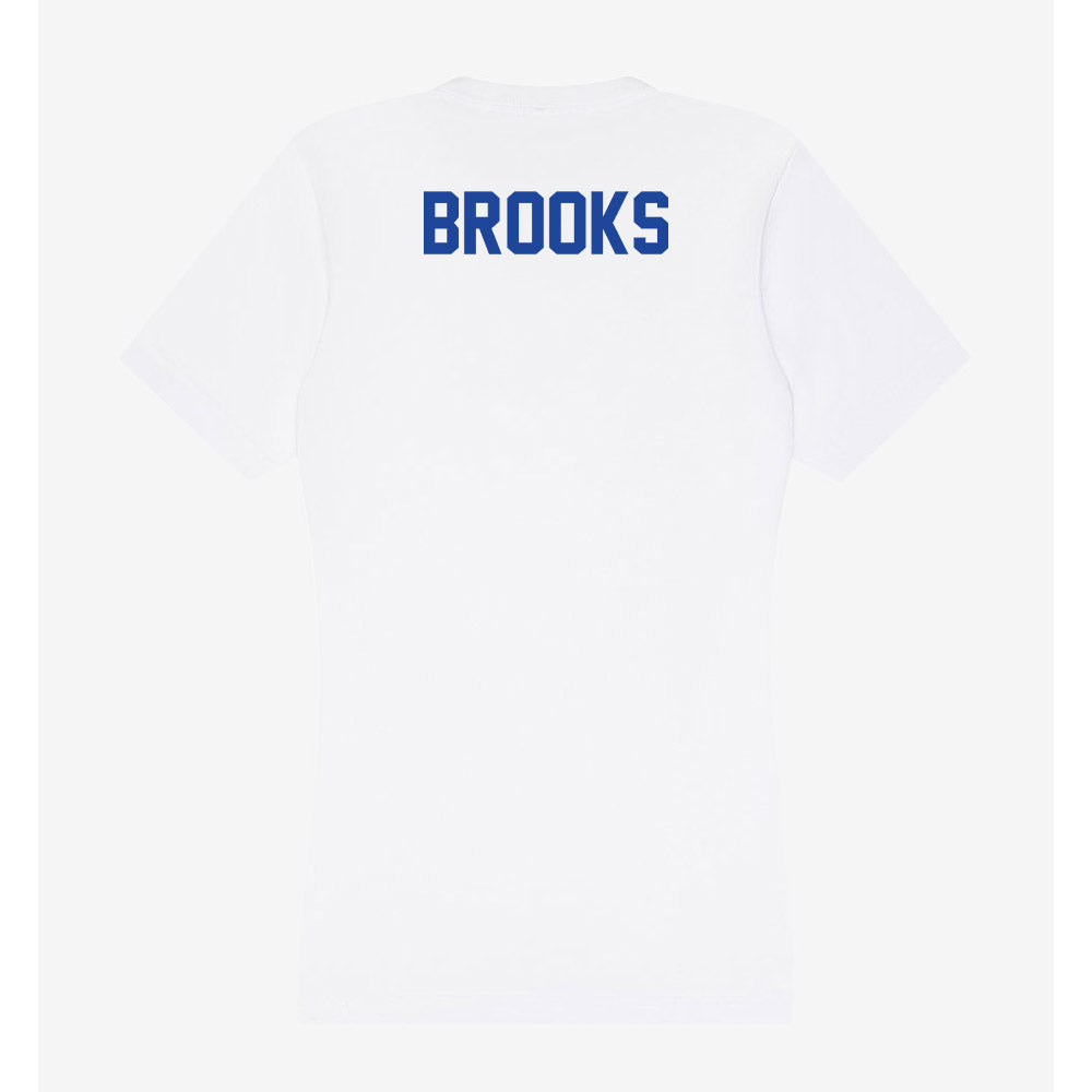 Georgia State - NCAA Women's Track & Field : Yolanda Brooks - Women's V-Neck T-Shirt-1