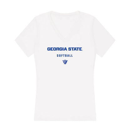 Georgia State - NCAA Softball : Dillyn Suggs - Women's V-Neck T-Shirt-0