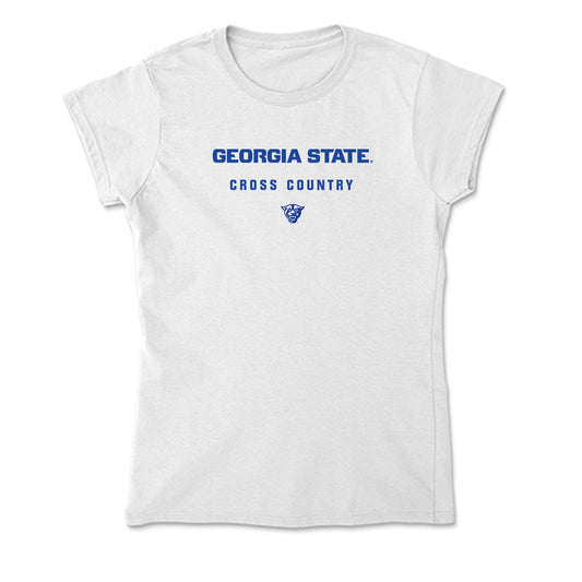 Georgia State - NCAA Women's Cross Country : Alonna DePalma - Soft Style Women’s T-Shirt-0
