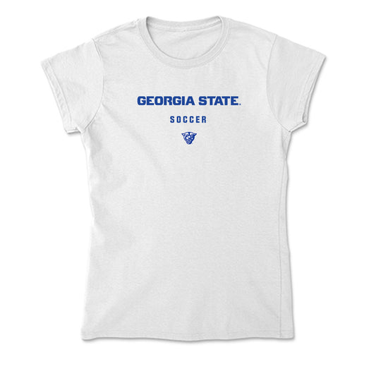 Georgia State - NCAA Women's Soccer : Lundyn Michalek - Soft Style Women’s T-Shirt-0