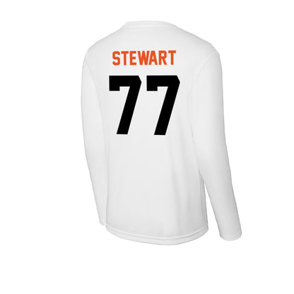 UTPB - NCAA Football : Braylon Stewart - Activewear Long Sleeve T-Shirt-1