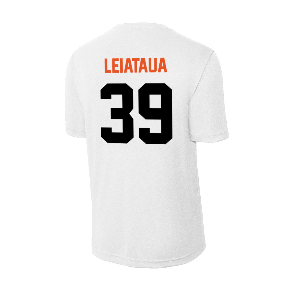 UTPB - NCAA Football : Eli Leiataua - Activewear T-Shirt-1