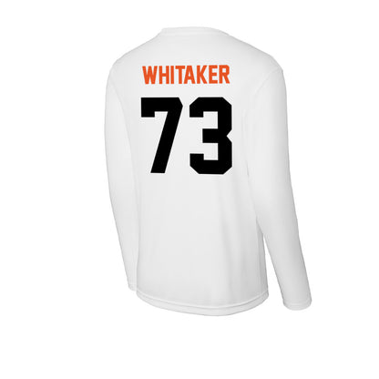 UTPB - NCAA Football : Ephraim Whitaker - Activewear Long Sleeve T-Shirt-1