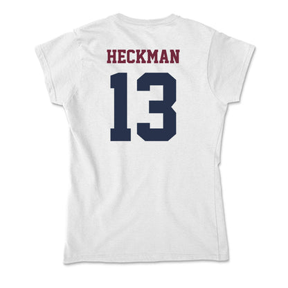 FDU Florham - NCAA Women's Field Hockey : Kaitlin Heckman - Soft Style Women’s T-Shirt-1