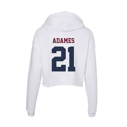 FDU Florham - NCAA Football : Jose Adames - Women's Crop Fleece Hoodie-1