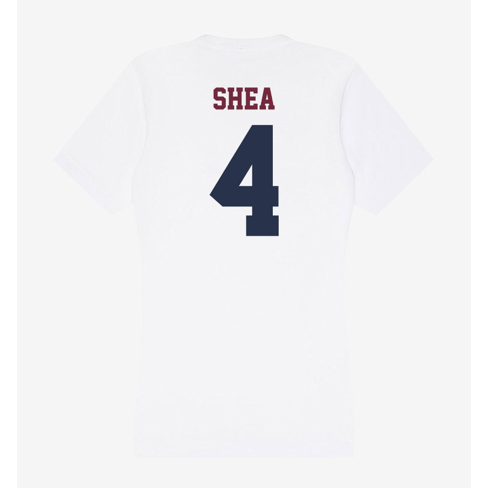 FDU - NCAA Men's Basketball : Aidan Shea - Women's V-Neck T-Shirt-1