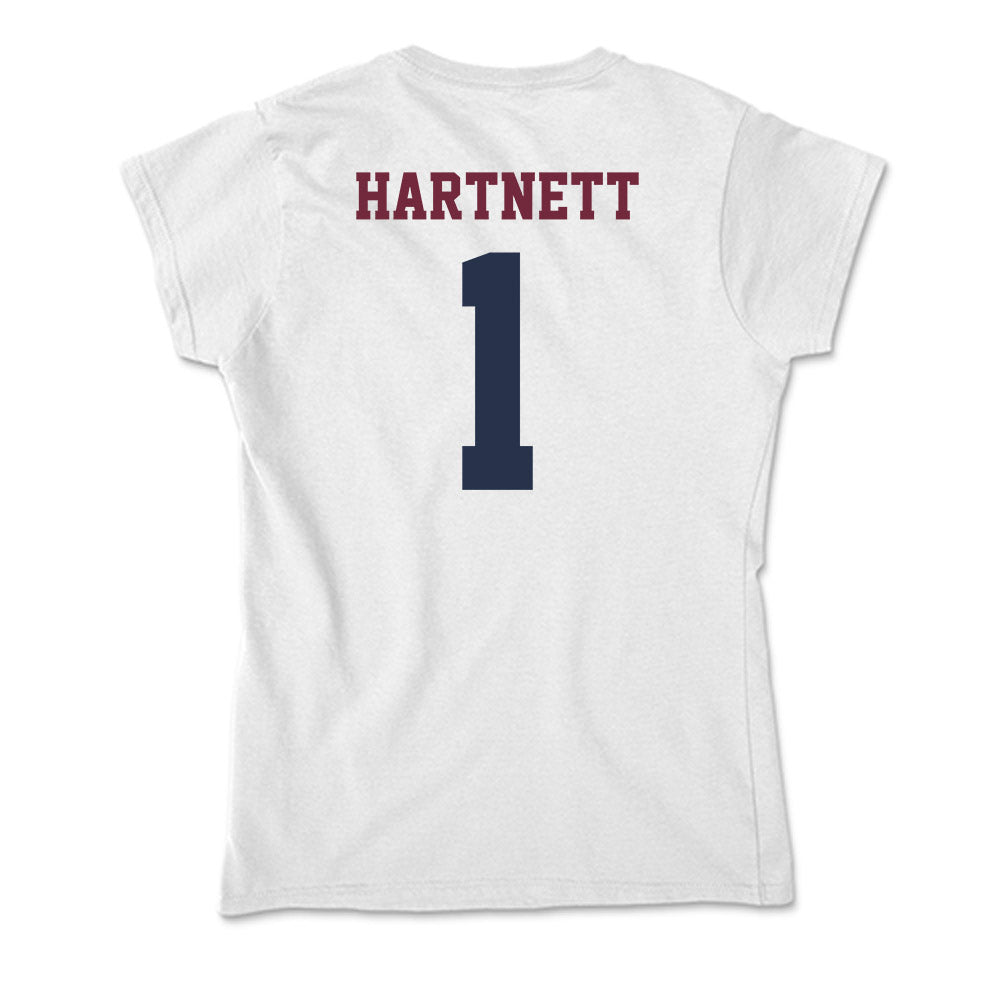 FDU Florham - NCAA Women's Lacrosse : Casey Hartnett - Soft Style Women’s T-Shirt-1