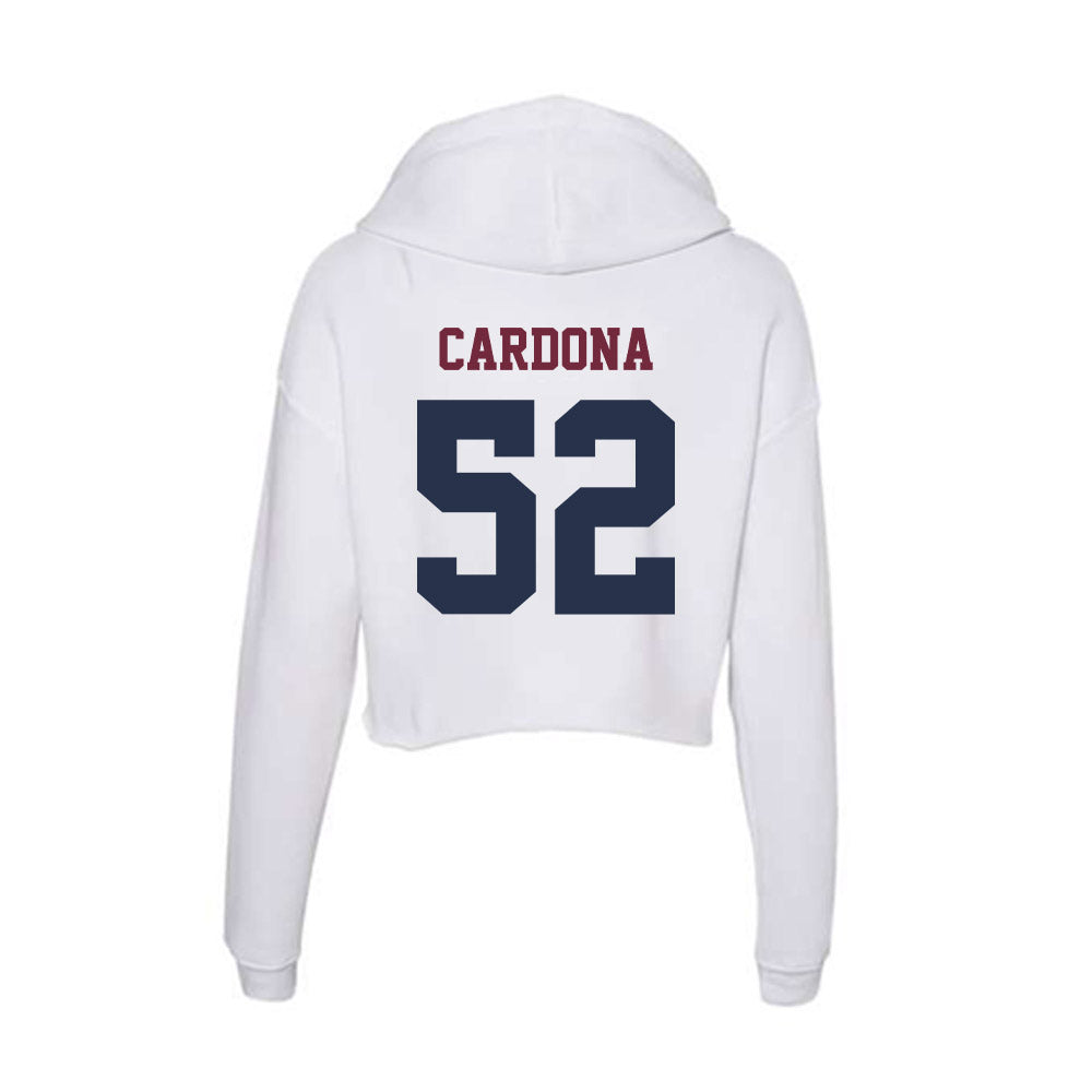 FDU Florham - NCAA Football : Cyrus Cardona - Women's Crop Fleece Hoodie-1