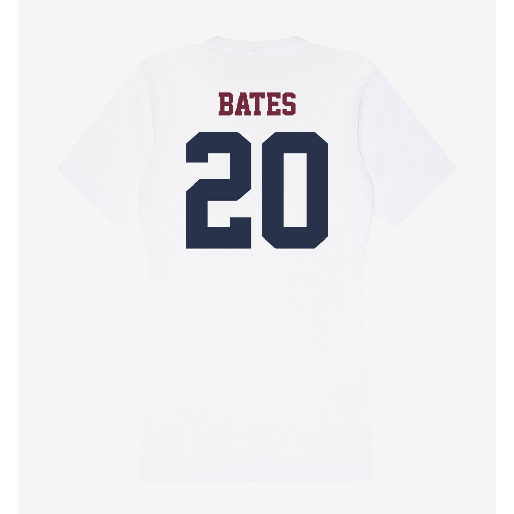 FDU Florham - NCAA Baseball : CJ Bates - Women's V-Neck T-Shirt-1