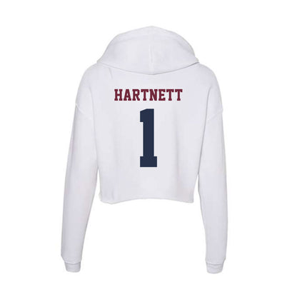 FDU Florham - NCAA Women's Lacrosse : Casey Hartnett - Women's Crop Fleece Hoodie-1