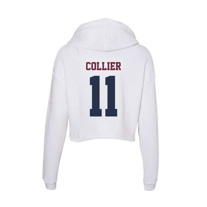 FDU Florham - NCAA Football : Anthony Collier - Women's Crop Fleece Hoodie-1