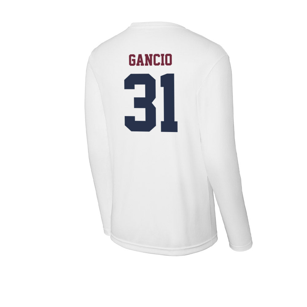 FDU Florham - NCAA Men's Soccer : Vincenzo Gancio - Activewear Long Sleeve T-Shirt-1