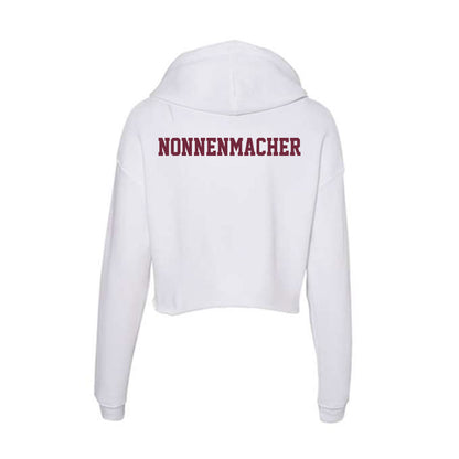 FDU Florham - NCAA Men's Track & Field : Jason Nonnenmacher - Women's Crop Fleece Hoodie-1