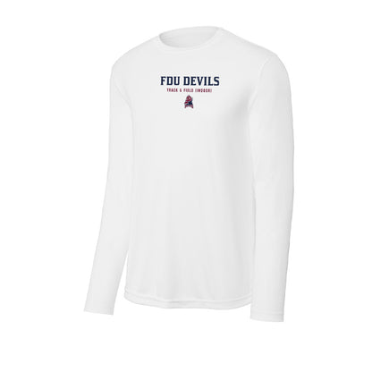 FDU Florham - NCAA Men's Track & Field : Jason Nonnenmacher - Activewear Long Sleeve T-Shirt-0