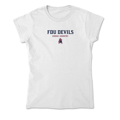 FDU Florham - NCAA Men's Cross Country : Emmanuel Torode Torode - Soft Style Women’s T-Shirt-0