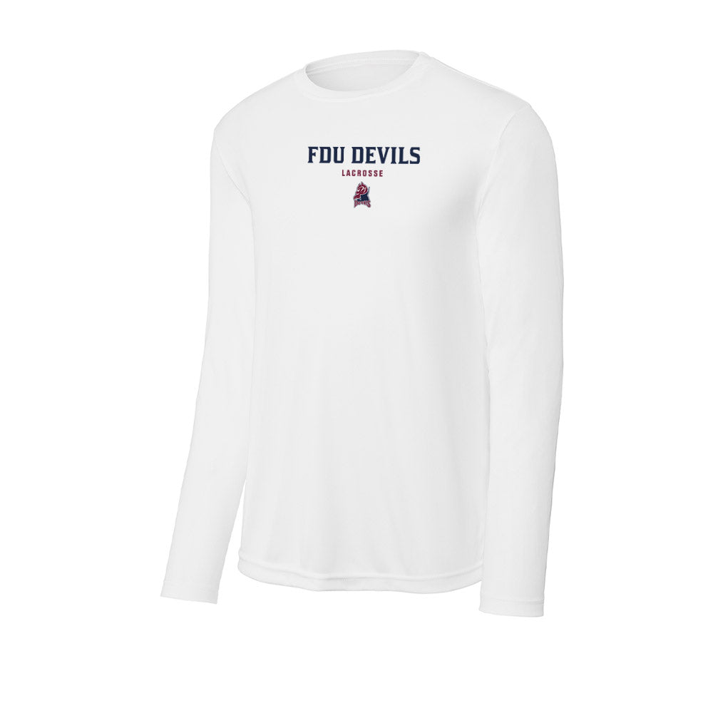 FDU Florham - NCAA Women's Lacrosse : Casey Hartnett - Activewear Long Sleeve T-Shirt-0