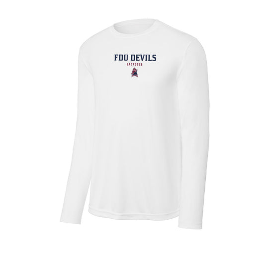 FDU Florham - NCAA Women's Lacrosse : Casey Hartnett - Activewear Long Sleeve T-Shirt-0