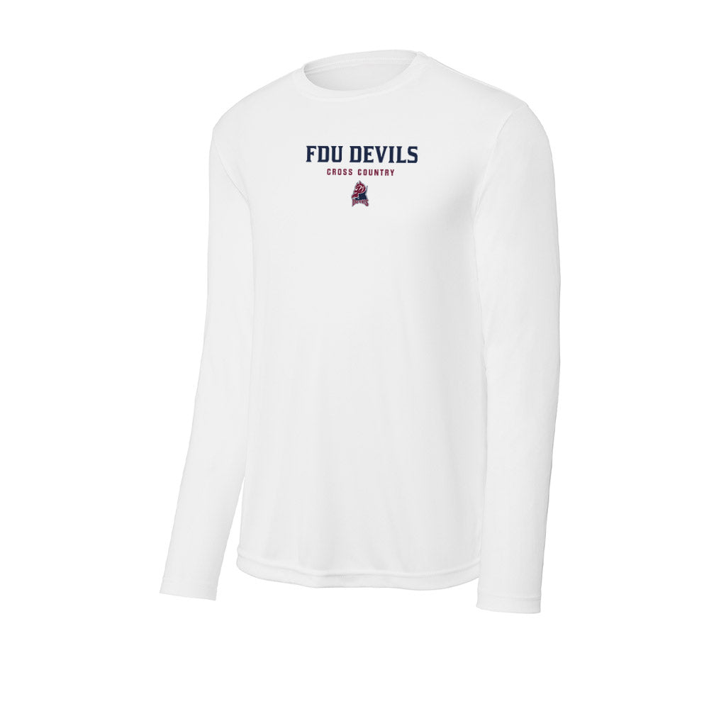 FDU Florham - NCAA Men's Cross Country : Emmanuel Torode Torode - Activewear Long Sleeve T-Shirt-0