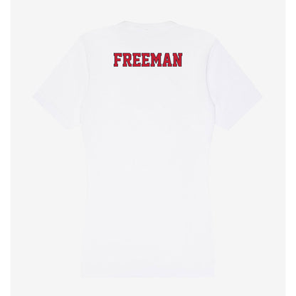 St. Johns - NCAA Men's Basketball : Donnie Freeman - Women's V-Neck T-Shirt-1