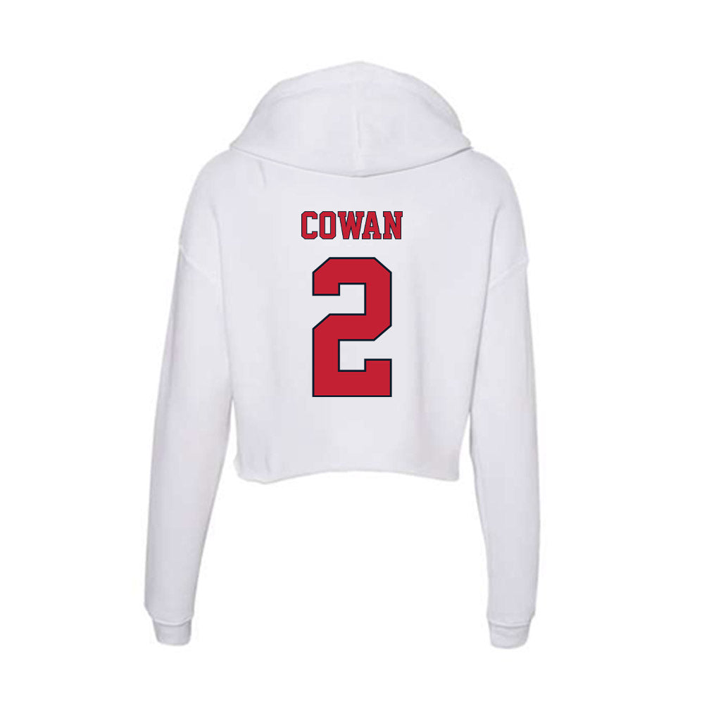 St. Johns - NCAA Baseball : Will Cowan - Women's Crop Fleece Hoodie-1
