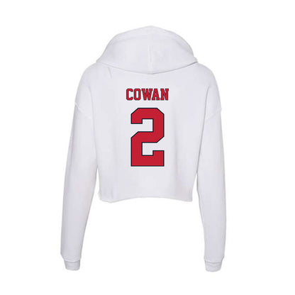 St. Johns - NCAA Baseball : Will Cowan - Women's Crop Fleece Hoodie-1
