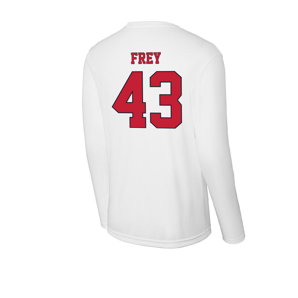 St. Johns - NCAA Baseball : Ayden Frey - Activewear Long Sleeve T-Shirt-1