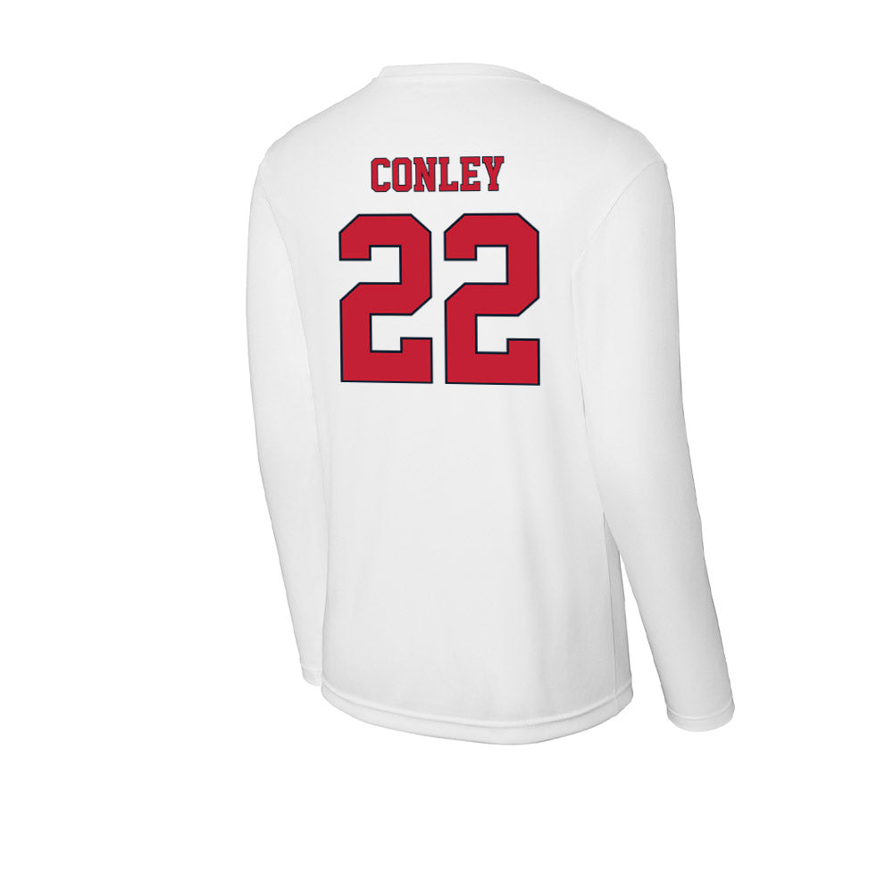 St. Johns - NCAA Baseball : Tommy Conley - Activewear Long Sleeve T-Shirt-1