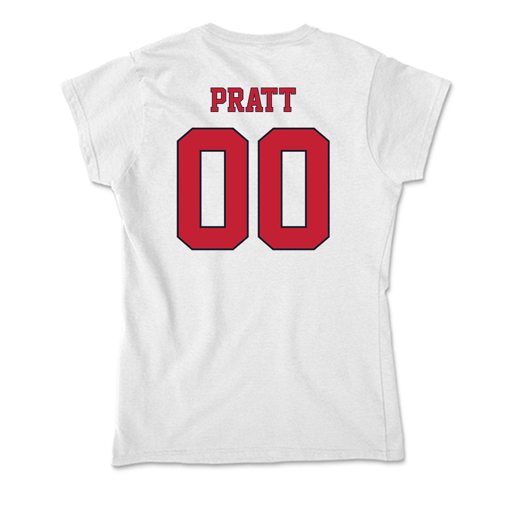 St. Johns - NCAA Men's Soccer : Dominic Pratt - Soft Style Women’s T-Shirt-1