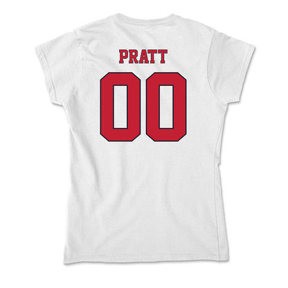 St. Johns - NCAA Men's Soccer : Dominic Pratt - Soft Style Women’s T-Shirt-1