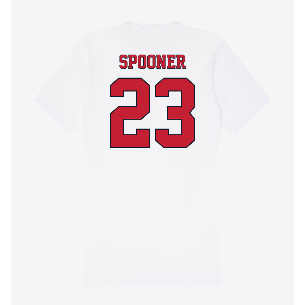St. Johns - NCAA Baseball : Declan Spooner - Women's V-Neck T-Shirt-1