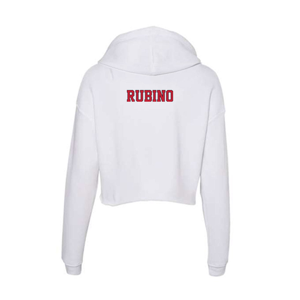 St. Johns - NCAA Cheerleading : Julia Rubino - Women's Crop Fleece Hoodie-1