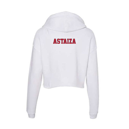 St. Johns - NCAA Cheerleading : Sierra Astaiza - Women's Crop Fleece Hoodie-1