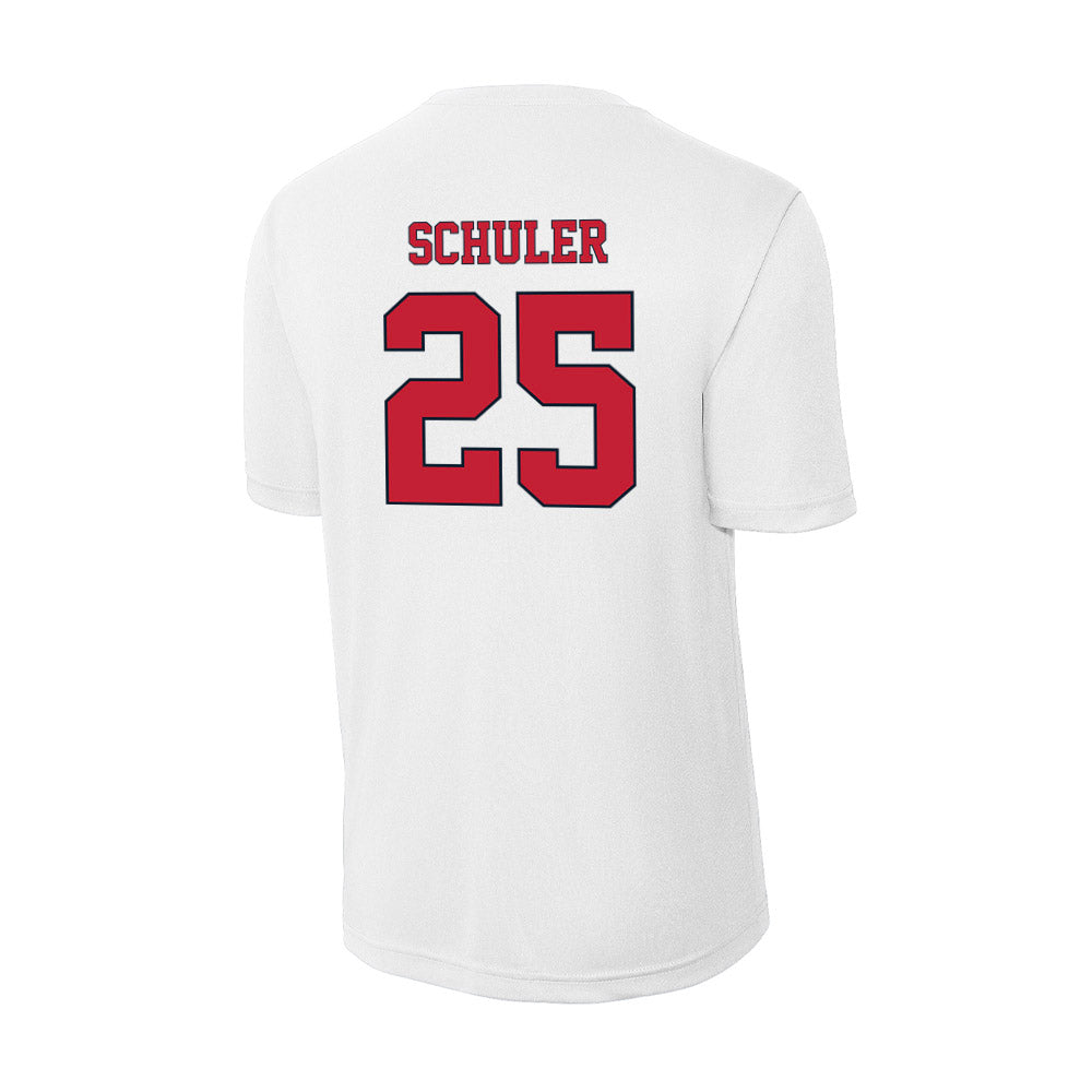 St. Johns - NCAA Women's Soccer : Carly Schuler - Activewear T-Shirt-1