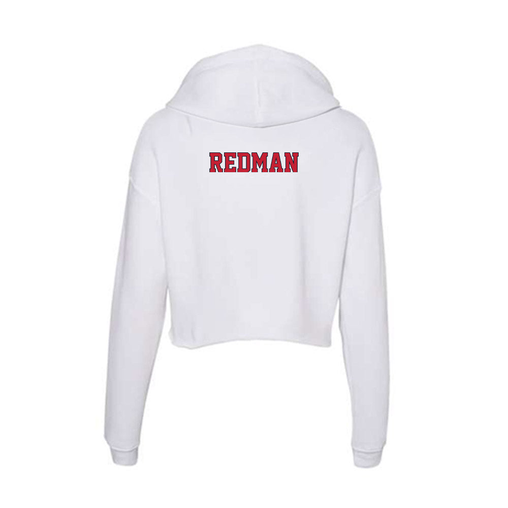 St. Johns - NCAA Women's Tennis : Abi Redman - Women's Crop Fleece Hoodie-1